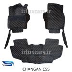 کفپوش چانگان CS55 شش بعدی گلدوزی موکت دار - Image 3